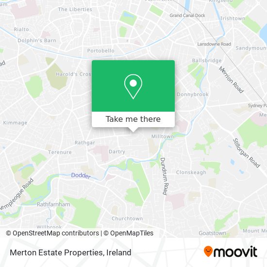 Merton Estate Properties map