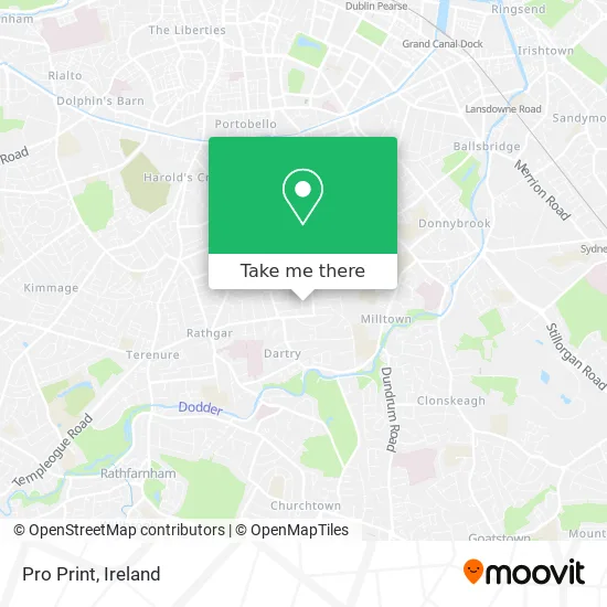 Pro Print map