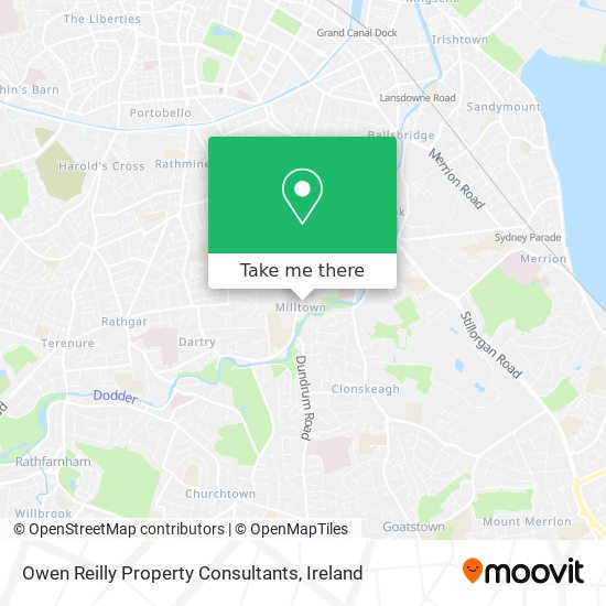 Owen Reilly Property Consultants map
