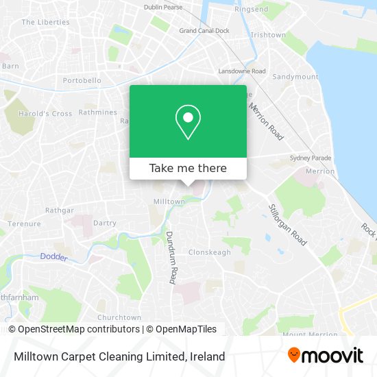 Milltown Carpet Cleaning Limited map