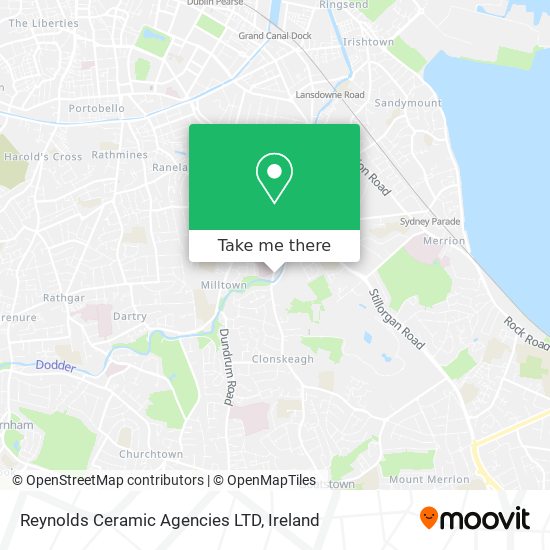 Reynolds Ceramic Agencies LTD map