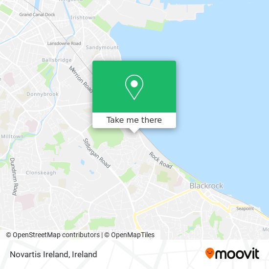 Novartis Ireland map