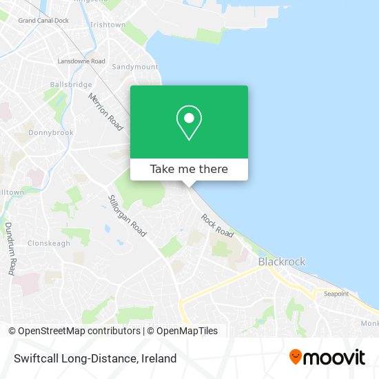 Swiftcall Long-Distance map