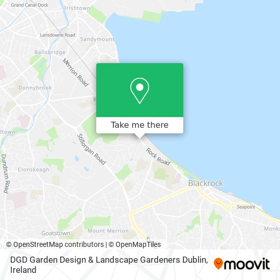 DGD Garden Design & Landscape Gardeners Dublin map