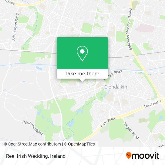 Reel Irish Wedding map