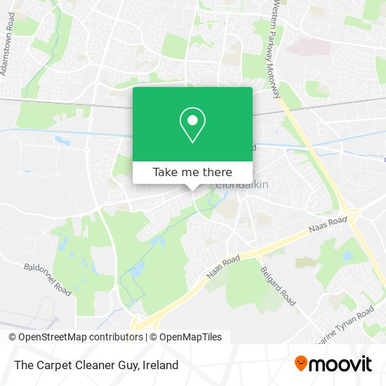 The Carpet Cleaner Guy map