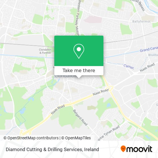 Diamond Cutting & Drilling Services map