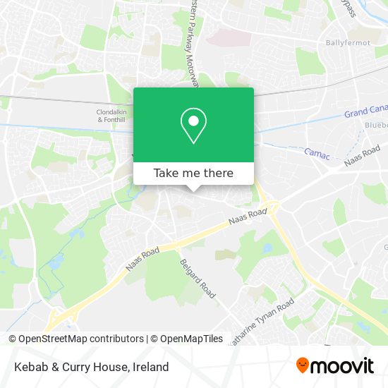 Kebab & Curry House map