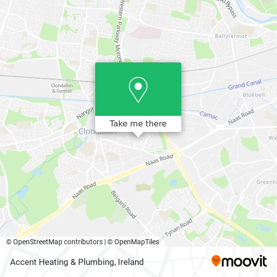 Accent Heating & Plumbing map