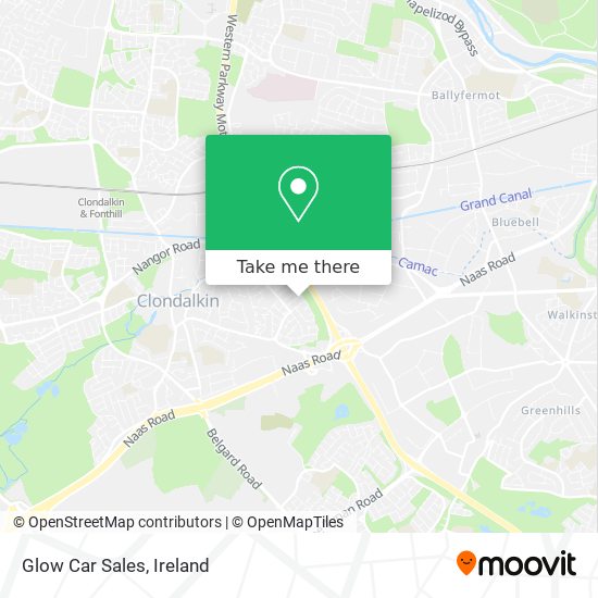 Glow Car Sales map