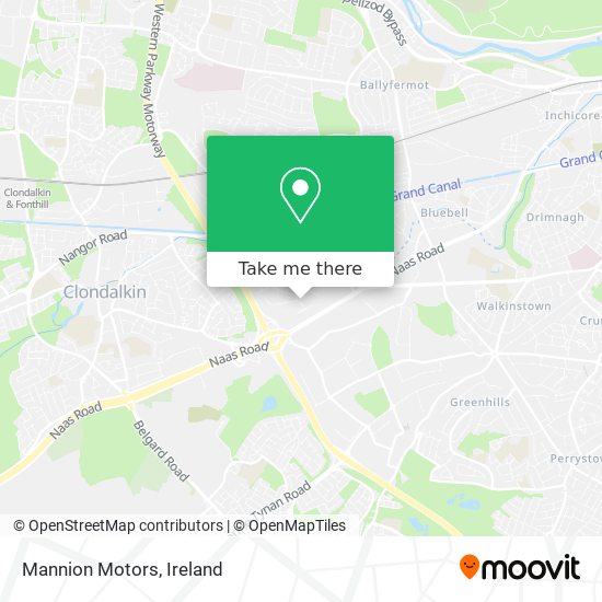 Mannion Motors map