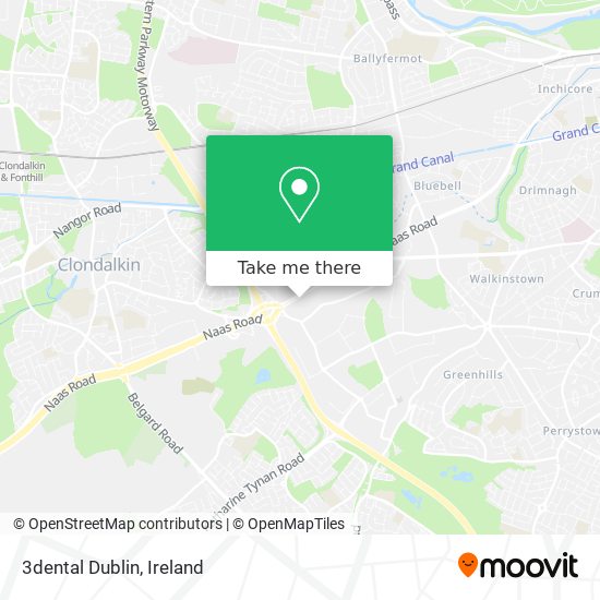 3dental Dublin map