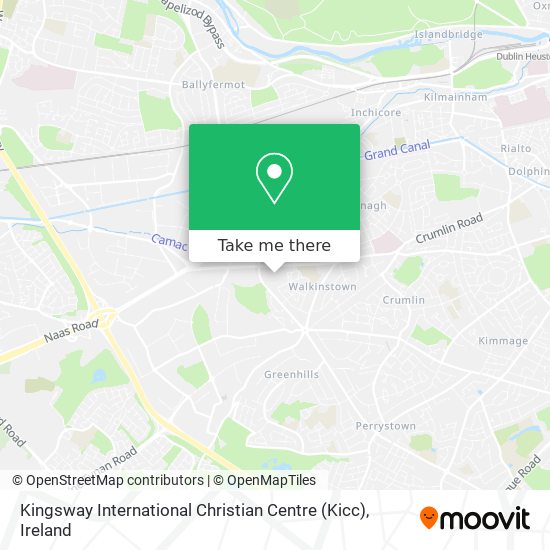 Kingsway International Christian Centre (Kicc) map