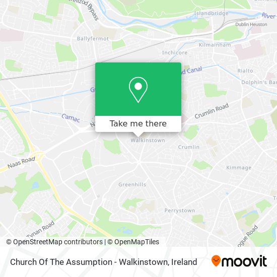 Church Of The Assumption - Walkinstown map