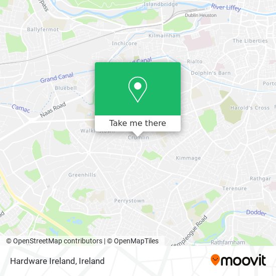 Hardware Ireland map