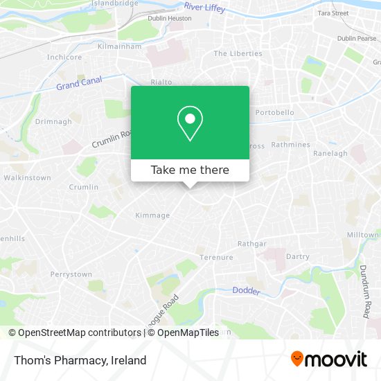 Thom's Pharmacy map