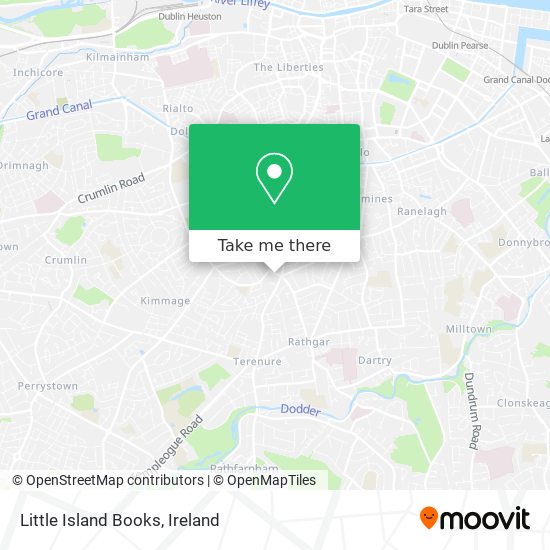 Little Island Books map