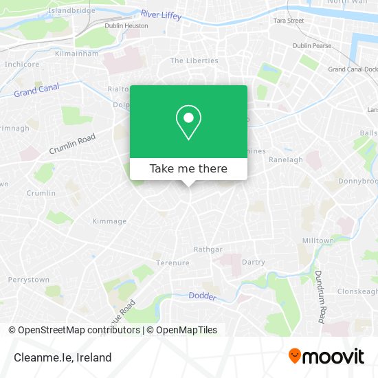 Cleanme.Ie map