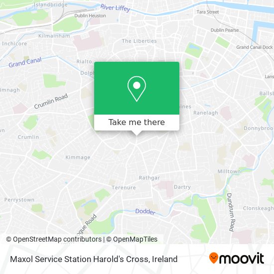 Maxol Service Station Harold's Cross plan