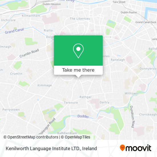 Kenilworth Language Institute LTD. map