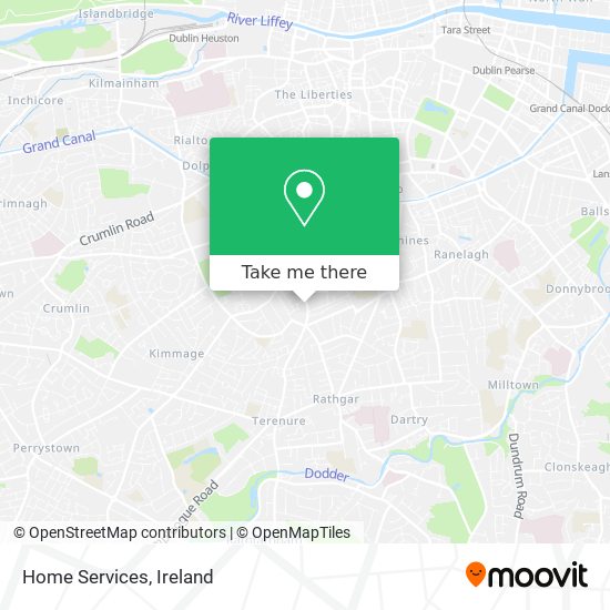 Home Services map