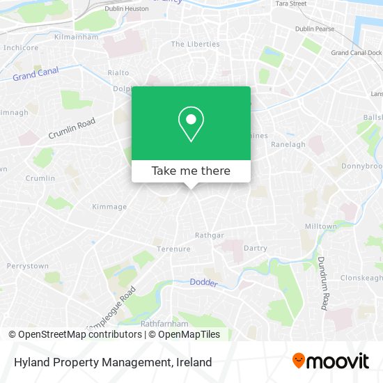 Hyland Property Management map