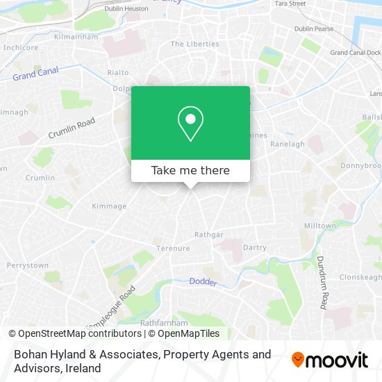 Bohan Hyland & Associates, Property Agents and Advisors map