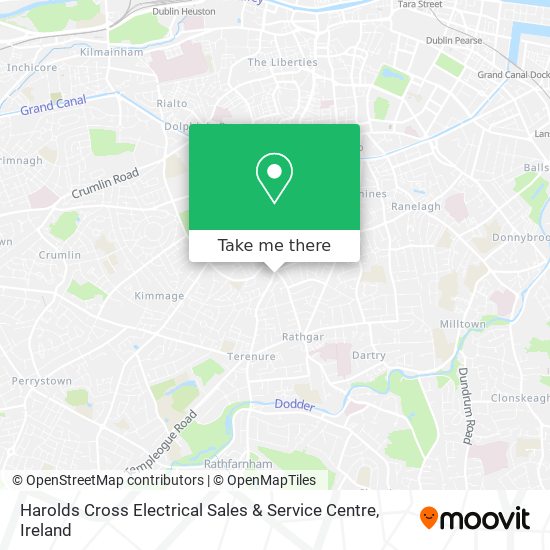 Harolds Cross Electrical Sales & Service Centre map
