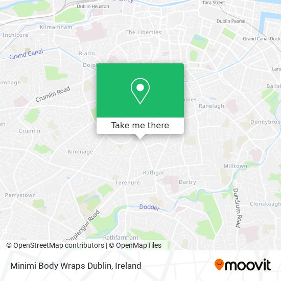 Minimi Body Wraps Dublin map