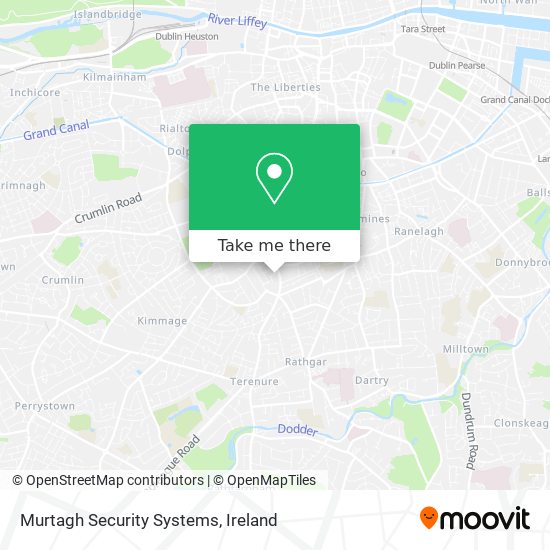 Murtagh Security Systems map