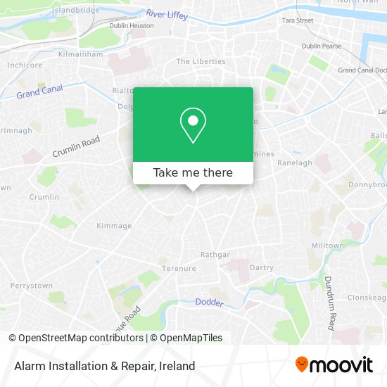 Alarm Installation & Repair map