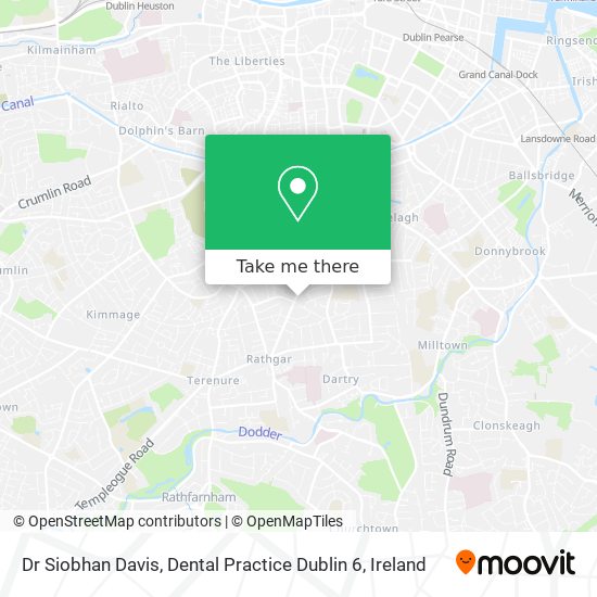 Dr Siobhan Davis, Dental Practice Dublin 6 map