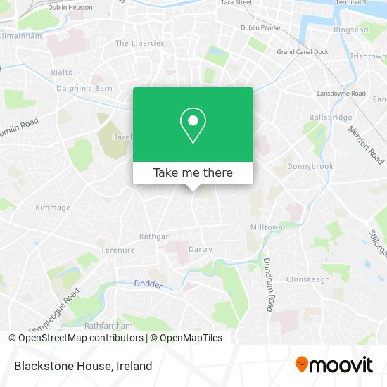 Blackstone House map