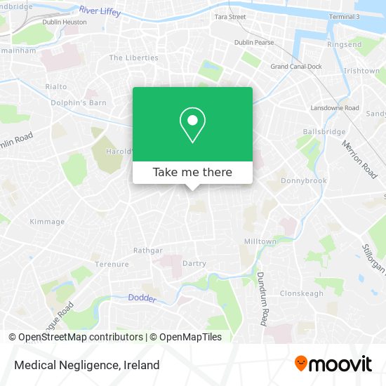 Medical Negligence map