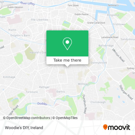 Woodie's DIY map