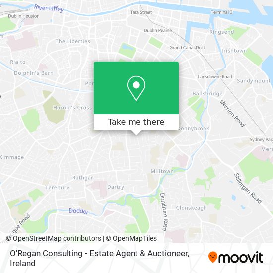 O'Regan Consulting - Estate Agent & Auctioneer map