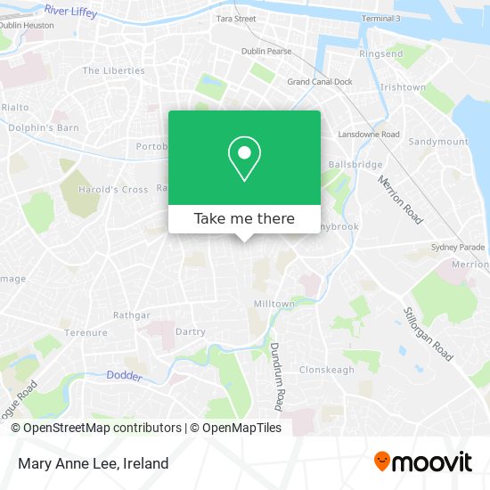 Mary Anne Lee map