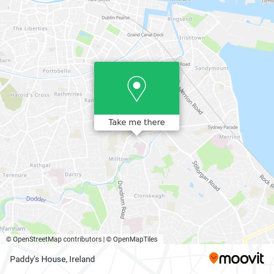 Paddy's House map