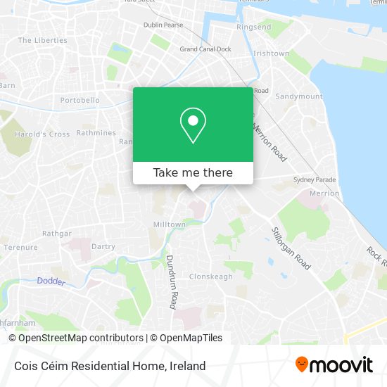 Cois Céim Residential Home map