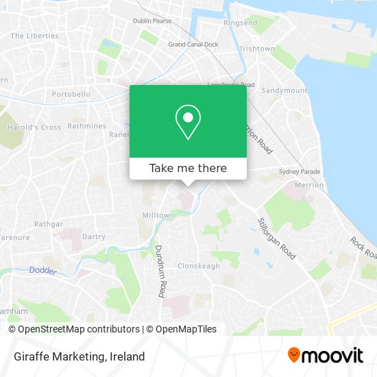 Giraffe Marketing map