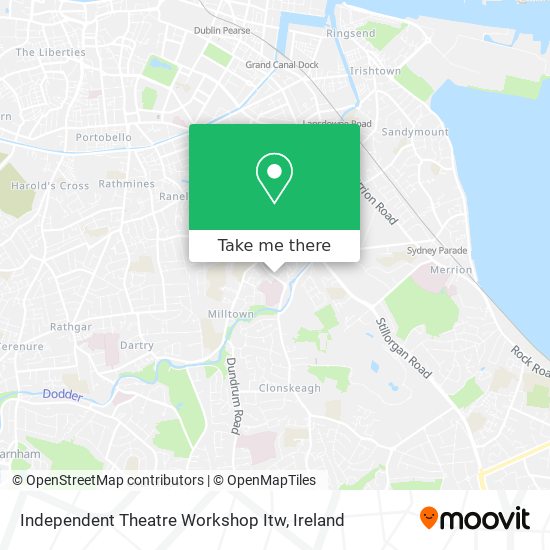 Independent Theatre Workshop Itw map