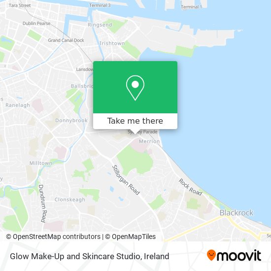 Glow Make-Up and Skincare Studio map