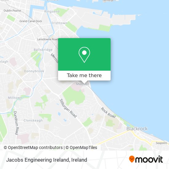 Jacobs Engineering Ireland map