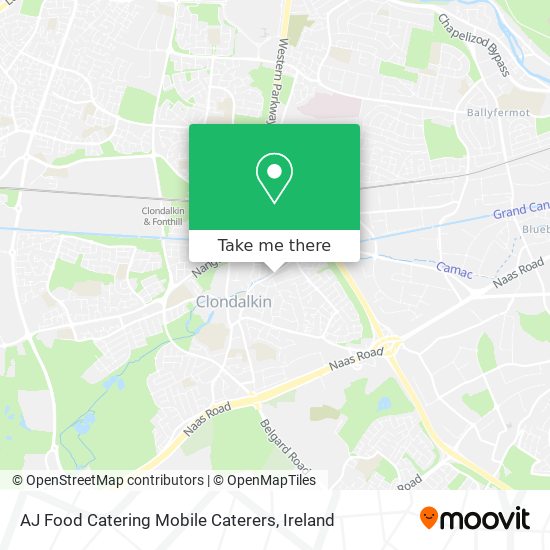 AJ Food Catering Mobile Caterers map