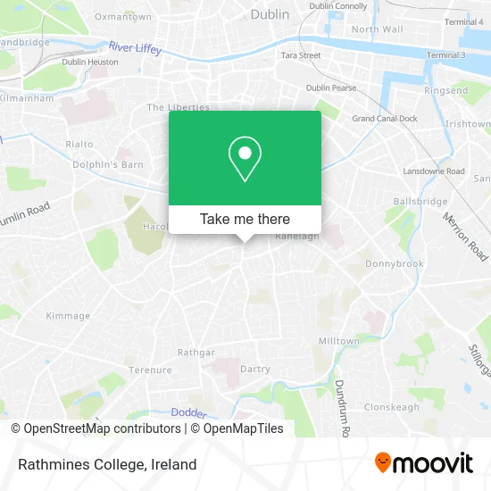 Rathmines College map