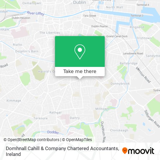 Domhnall Cahill & Company Chartered Accountants map