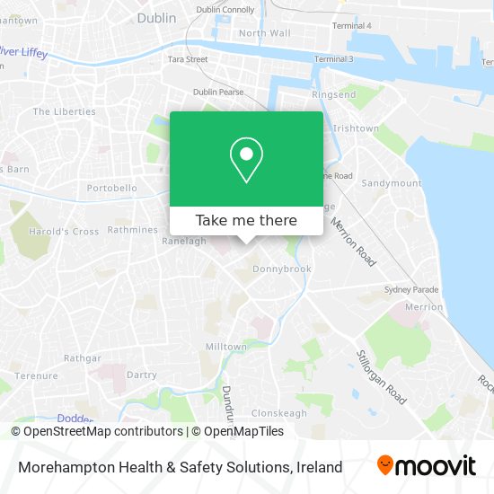 Morehampton Health & Safety Solutions map