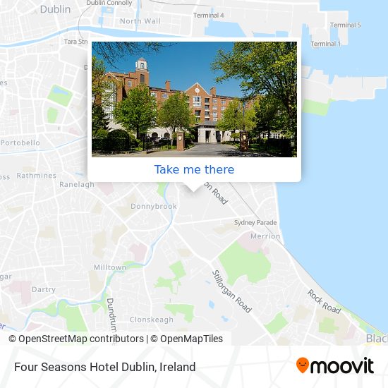 Four Seasons Hotel Dublin plan