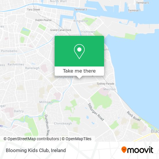 Blooming Kids Club map