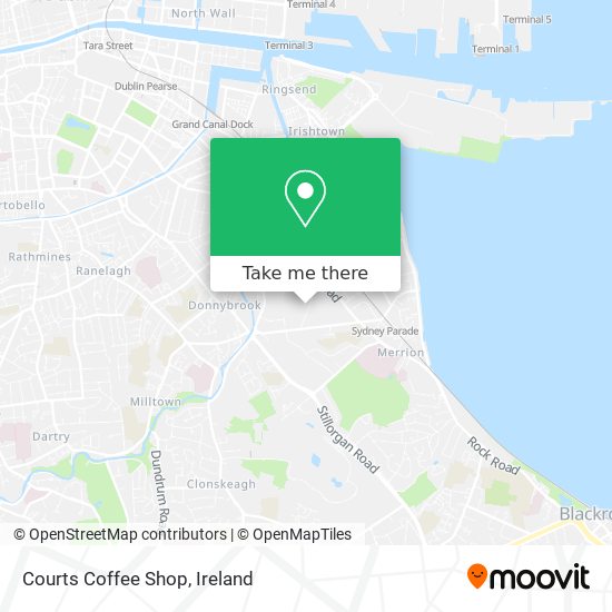 Courts Coffee Shop map